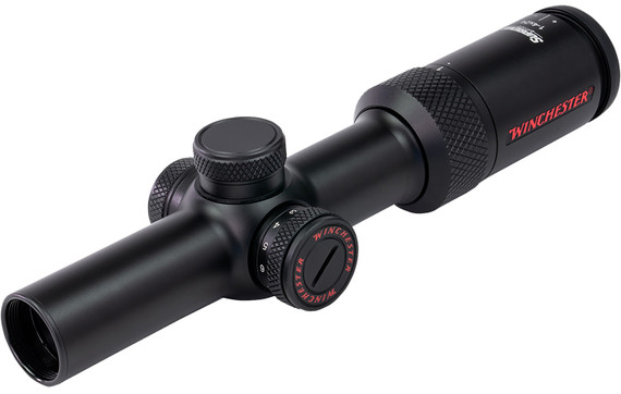 Winchester Optics 14X24IR Supreme Riflescope 1x-4x 24mm Illuminated Reticle Matte Black, Rifle Scope