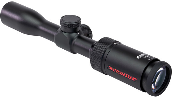 Winchester Optics 2-7X32 Supreme Riflescope 2x-7x 32mm Plex Reticle Matte Black, Rifle Scope