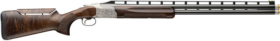 Browning 0183504002 Citori 825 Pro Trap 12 Gauge Break Open 2.75 2rd 32 Polished Blued Over/Under Vent Rib Barrel, Silver Nitride Stainless Steel Receiver, Adj Comb Gloss Black Walnut Stock, Shotgun