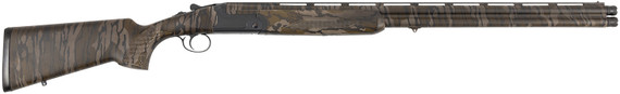 CZ-USA 06579 Swamp Magnum 12 Gauge Break Open 3.50 2 Shot 30 Mossy Oak Bottomland Over/Under Vent Rib Barrel, Black Steel Receiver, Fixed Mossy Oak Bottomland Poly Stock, Shotgun