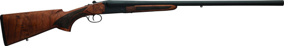 Charles Daly 930387 500 Coach 20 Gauge Break Open 3 2rd 20 Black Side By Side Barrel, Steel Receiver, Fixed w/Pistol Grip Checkered Walnut Walnut Stock, Shotgun
