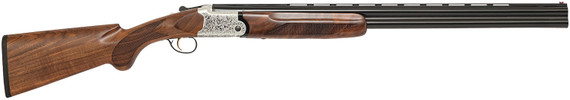 Charles Daly 930393 202 410 Bore Break Open 3 2rd 26 Black Over/Under Vent Rib Barrel, Silver Engraved Alloy Steel Receiver, Fixed w/Pistol Grip Checkered Walnut Stock, Shotgun