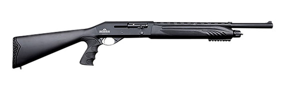 Dickinson LLC CK212TP 12 Gauge Semi-Auto 2.75 5+1 18.50 Heat Shield Barrel, Matte Fixed Black Synthetic Stock w/Pistol Grip, Shotgun