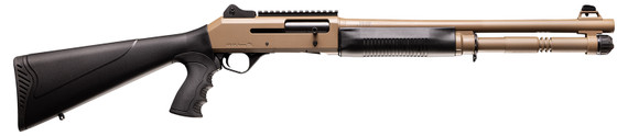 Four Peaks Imports 12060 AKSA S4 12 Gauge 3 5+1 18.50 Chrome Plated 7075-T6 Aluminum Receiver, Shotgun