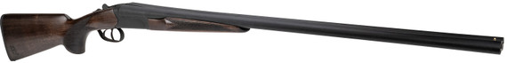Heritage Mfg BL2028BK Badlander Full Size 20 Gauge Break Open 3 2rd 28 Black Chrome Side By Side Barrel, Black Chrome Receiver, Fixed Turkish Walnut Stock, Shotgun