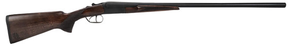Heritage Mfg BL41028BK Badlander Full Size 410 Bore Break Open 3 2rd 28 Black Chrome Side By Side Barrel, Black Chrome Receiver, Fixed Turkish Walnut Stock, Shotgun