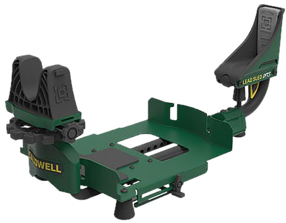 Caldwell 1217425 Lead Sled DFT 3 Rifle/Shotgun Black/Green, Shooting Rest