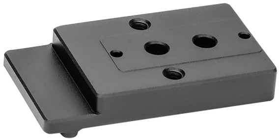 Griffin Armament GSMARMRFP AIS Flat Mount Plate Black Anodized Hardcoat 6061 T6 Aluminum