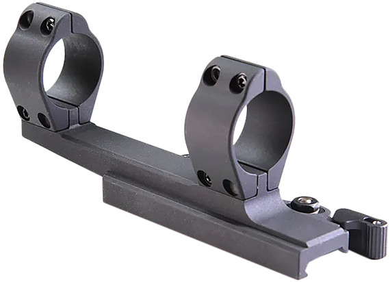 Larue Tactical LT7453020 Cantilever QD Scope Mount Black 30mm Tube Medium Rings 20 MOA