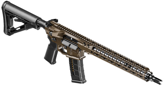Radian Weapons R0851 Model 1 Pistol 6mm ARC 20+1 14.50 Brown Cerakote Match Grade Threaded Barrel, Brown Cerakote Aluminum Receiver w/Pic Rail, Black Carbon Fiber SBA3 Brace, Black Magpul Grip, Ambi, Tactical Pistol