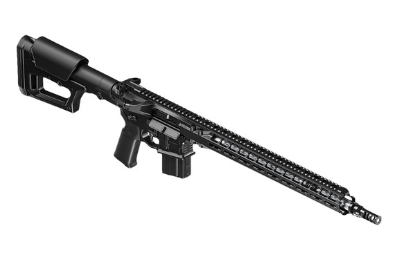 Radian Weapons R0855 Model 1 6mm ARC 20+1 18 Black Cerakote Match Grade Threaded Barrel, Black Aluminum Receiver w/Pic Rail, M-LOK Handguard, SB Tactical SBA3 Brace Black Carbon Fiber Stock, Black Magpul Grip, Ambi, Rifle