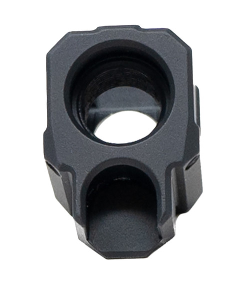Faxon FFPACOMPSSMP01 EXOS-524 Compensator for M&P Shield/Shield Plus Anodized Aluminum 1/2x28 Threads 1.10 OAL 9mm