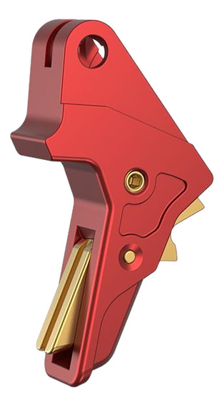 Tyrant CNC TDMPTRIGFSCRED/GOLD Red Fits S&W M&P Full-Size & Compact