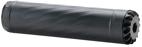 Anechoic X223B Anechox 223L 223/5.56NATO/22-250Swift/223WSSM 1.62 in Black Titanium/Stainless Steel 1/2 inx28
