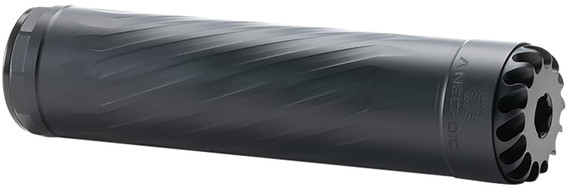 Anechoic X35B Anechox 35 9mm/350Legend/338Lapua 1.62 in Black Titanium/Stainless Steel 1/2 inx28