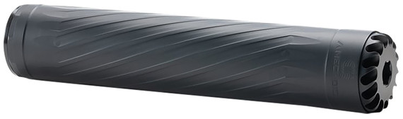 Anechoic X35LB Anechox 35L 9mm/350Legend/338Lapua 1.62 in Black Titanium/Stainless Steel 1/2 inx28