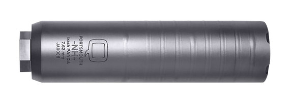 Q LLC SILTPQUICKIE762 Trash Panda 7.62mm 1.75 in Blasted Titanium Quickie Fast Attached