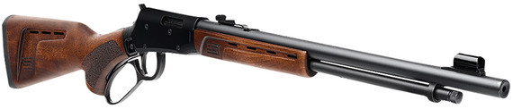 Savage 46020 Revel Deluxe Full Size 22 LR 12+1 18 Black Threaded Barrel, Black Drilled & Tapped Aluminum Receiver, Satin Walnut Fixed Stock, Right Hand, Rimfire Rifle