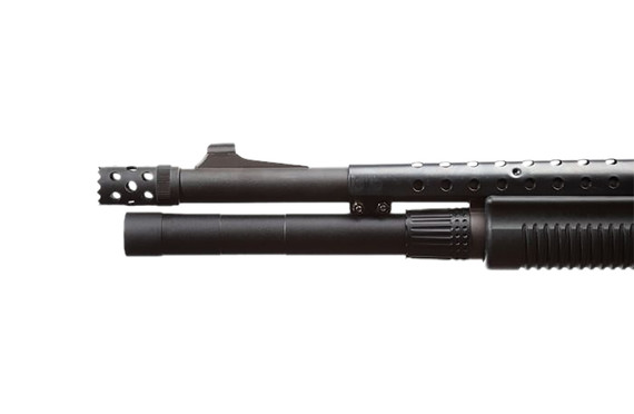 Lyman 1082237 Plus 3 Magazine Extension Fits Mossberg 590 Black Alum,Magazine Accessories