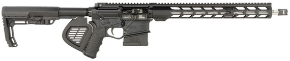 POF 02359 LMR Base *CA Compliant 308 Win 10+1 16.50" Stainless Threaded BBL, Black Anod Pic Rail Alum Rcvr, M-LOK Handguard, Pinned MFT Minimalist Black Synthetic Stock, Black Polymer Grip,Tactical Rifles