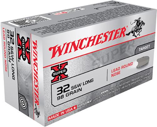 Winchester 32 S&W Long Ammunition X32SWLP