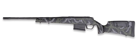 Weatherby 3WRX27MMRR6B 307 Range XP 2.0 7mm Rem 5+1 26" Graphite Black Cerakote Fluted Threaded BBL & Drilled & Tapped Rcvr, Black w/Gray & Green Sponge Accents Adj Cheek Piece & LOP Synthetic Stock, 2" Muzzle Brake,Rifle