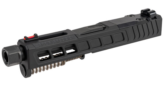 Zaffiri Precision ZPS.3.43.BLK.CU.2 Complete Upper 9mm Black Nitride Stainless Steel