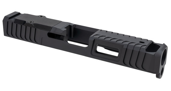 Zaffiri Precision ZPS.B.19.BLK ZPS.IBS Custom Slide Fits Glock 19 Gen 3 Black 17-4 Stainless Steel