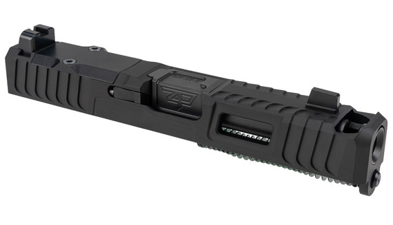 Zaffiri Precision ZPS.B.19.BLK.CU Complete Upper 9mm Black Nitride Stainless Steel