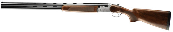 Beretta J686S1230 686 Silver Pigeon I 12 Gauge Break Open 3" 2rd 30" Black Over/Under Vent Rib BBL, Silver Engraved Steel Rcvr, Fixed European Walnut Stock, Right Hand,Shotgun