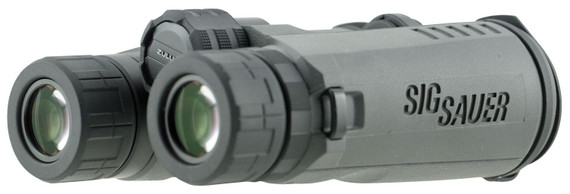 Sig Sauer Electro-Optics SOZ71001 Zulu7 10x42mm Schmidt-Pechan Prismt Center Focus Graphite Polymer
