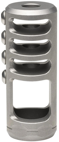 Browning 001293098 Xeno Recoil Hawg Stainless Matte Stainless 1/2"x28 Threads 2.20" OAL,Brakes & Compensators
