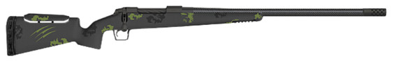 Fierce FCTRFP300RUM24BF CT Rival XP 300 RUM 24" Carbon Fiber Match Grade Threaded BBL, Black Cerakote Drilled & Tapped Titanium Rcvr, Adj Comb Forest Camo Carbon Fiber Stock,Rifle