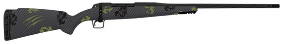 Fierce TWROG270WIN24BF Twisted Rogue Full Size 270 Win 3+1 24" Black Cerakote Fluted Threaded BBL, Black Cerakote Stainless Drilled & Tapped Rcvr, Arca Rail Forend, Forest Camo Fixed Carbon Fiber Stock, Right Hand,Rifle
