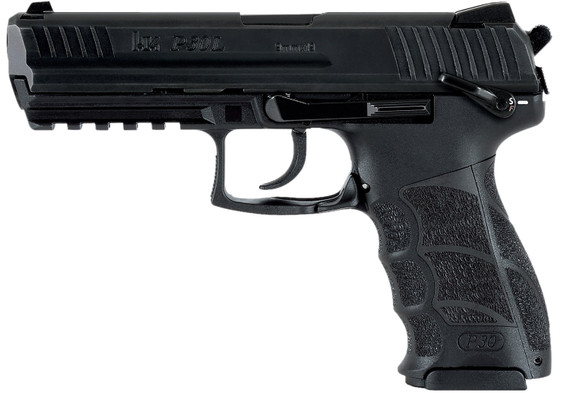 HK 81001099 P30L V3 9mm Luger 10+1 4.45" Black Polygonal Rifled BBL, Black Cerakote Long/Serr Steel Slide, Black Polymer Frame w/Pic Rail, Black Interchangeable Backstrap Grip, Ambidextrous, Decocker Button,Pistol