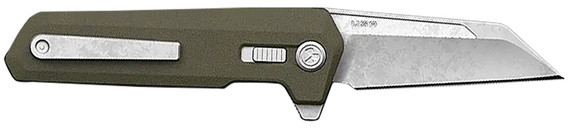 Magpul MAG1081ODG Breslau Wharncliffe Plain Stonewashed MIM Steel Blade, OD Green Polymer Handle,Knives