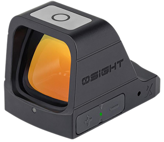 Olightstore Usa Inc OSIGHTXRDDOTBK Osight X Black Anoidized 1x 3 MOA Red Dot/32 MOA Circle Reticle,Red Dot Sights