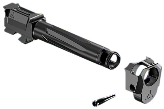 Radian Weapons R0872 Ramjet & Afterburner Combo Compatible w/Glock 17 Gen5, Gray PVD Stainless,Handgun BBLs