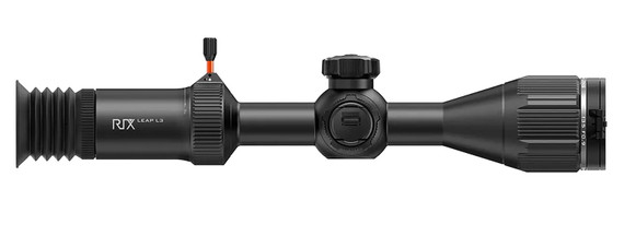 Rix Optics (visir Inc) RIXLEAPL3 Leap L3 Thermal Black 3.2-9.6x35mm Multiple Reticle, 1x-4x Digital Zoom, 384x288 12 Microns, 50 Hz Resolution,Thermal Scope