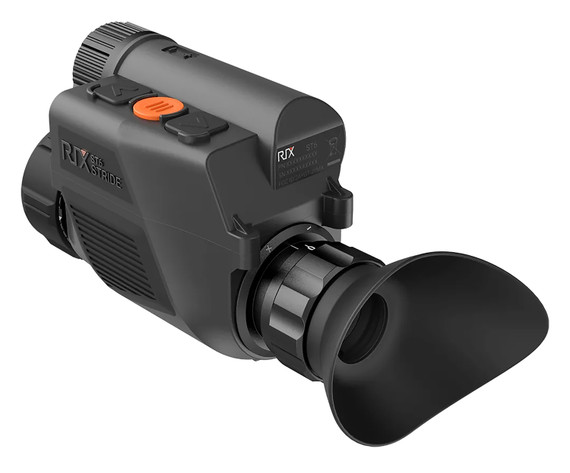 Rix Optics (visir Inc) RIXSTRIDEST6 Stride ST6 Thermal Monocular Matte Black 1x26.7mm, 640x512 12 Microns, 50 Hz Resolution Zoom 1x-6x