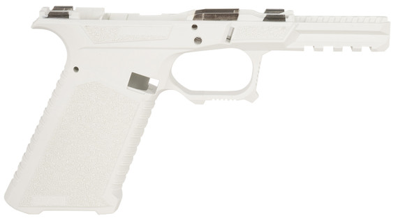 Sct Manufacturing 0225010100IF Full Frame White 9mm Luger Polymer Frame,Frames