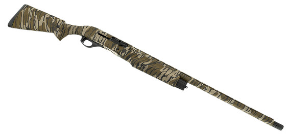 Spandau Arms 21000192 S2 Full Size 12 Gauge Semi-Auto 3" 3- 2.75" Shells 28" Overall Mossy Oak Bottomland Vent Rib BBL, Drilled & Tapped Rcvr & Fixed Synthetic Stock, Benelli Choke Tube System,Shotgun