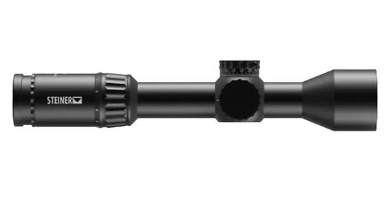 Steiner 8680 HX6 Black 2-12x42mm, 30mm Tube Illuminated MHR (RFP) Reticle,Rifle Scope