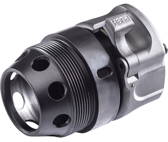 SureFire HUBFA556BK 5.56mm 1 3/8"x24 Heat Treated 17-4 Stainless Nitride Black,Suppressor Accessories