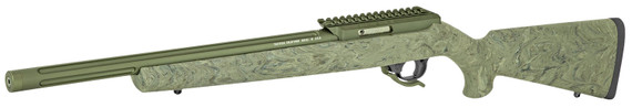 Tactical Solutions ATE2MODBHGGRN X-Ring VR Gen2 22 LR Matte OD Green BBL & Rcvr, Hogue OverMolded Ghillie Green Synthetic Stock,Rimfire Rifles