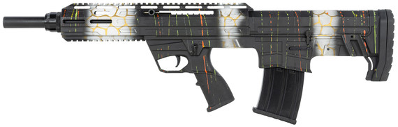 Tokarev USA 21000429 TBP Compact Bullpup 12 Gauge Semi-Auto 5+1 18.50" Black Chromate Steel BBL, Rcvr w/Pic Rail,Shotgun