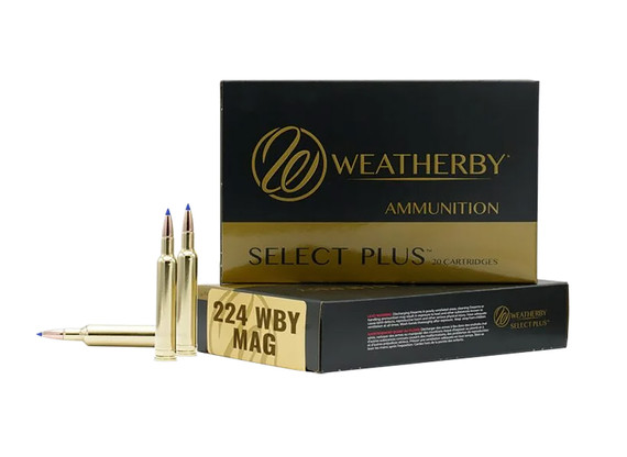Weatherby M22437HCB 224WthbyMag 37gr Hammer Custom 20 Per Box/10 Case,Centerfire Rifle Rounds
