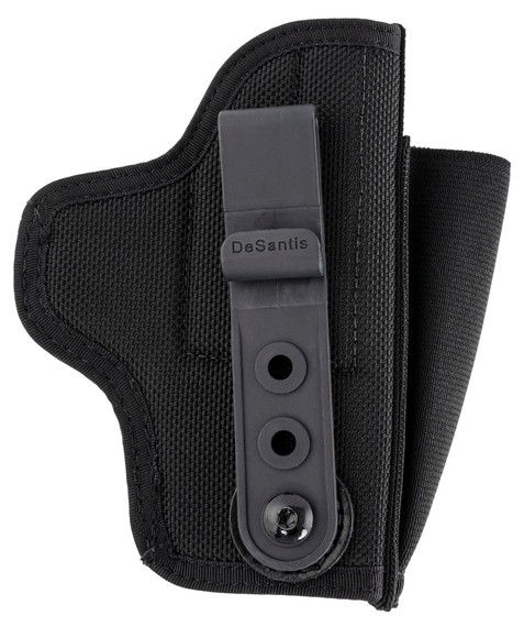 DeSantis Gunhide M24BJLAZ0 Tuck-This II IWB Black Nylon Belt Clip Fits Glock 17/19/22/23, Holster
