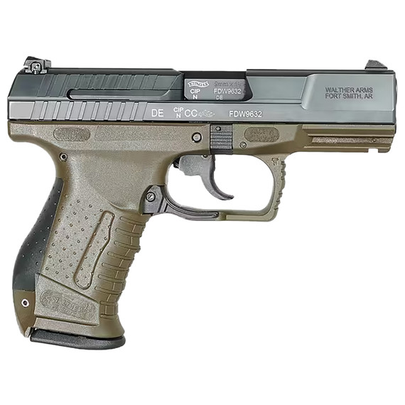 Walther 2874172CS P99 Final Edition Collector's Set 9mm Luger 15+1 4 Interchangeable Backstrap Grip, Pistol