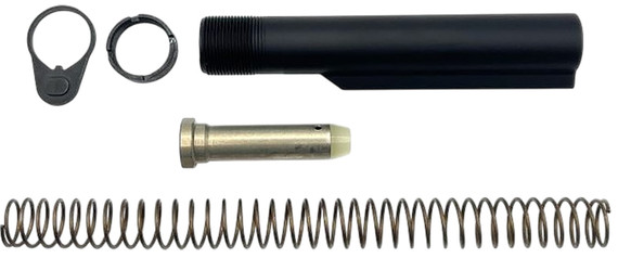 LBE Unlimited H2BUFKT Buffer Tube Kit Black AR-Style,Stock Accessories